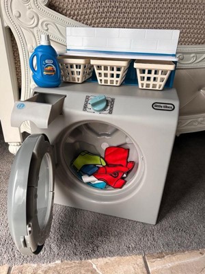  Little Tikes First Washer Dryer - Realistic Pretend Play  Appliance for Kids, Interactive Toy Washing Machine with 11 Laundry  Accessories, Unique Toy, Ages 2+ : Toys & Games