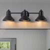 C Cattleya Modern Powder-coated Black Vanity Light Fixture for Bathroom - 2 of 4