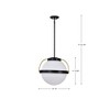 Nuvo Lighting Lakeshore 1 - Light Pendant in  Matte Black - 3 of 4
