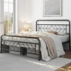 Hub Styler Star-Inspired Metal Platform Bed - 2 of 4