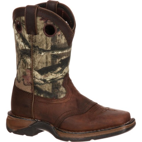 Kids' Montana Zipper Western Boots - Cat & Jack™ Brown 13 : Target