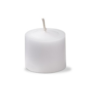 tag Color Studio Votive Candles Set of 12 White Smokeless Paraffin Wax Burn Time 5 Hrs. - 1 of 3