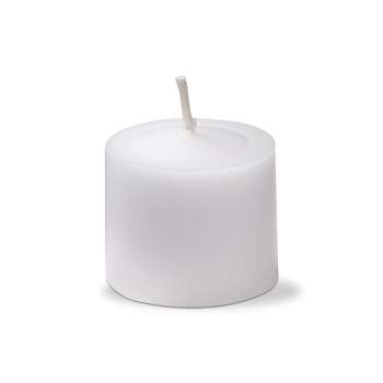 tag Color Studio Votive Candles Set Of 12 White Smokeless Paraffin Wax, Burn Time 5 Hrs.