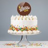 Willy Wonka And The Chocolate Factory Wonka Bar Logo Acrylic Cake Topper - 4 of 4