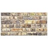 VidaXL 3D Wall Panels with Multicolor Brick Design 10 pcs EPS - 2 of 4