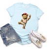Simply Sage Market Baseball Bear Short Sleeve Tee - 3 of 4
