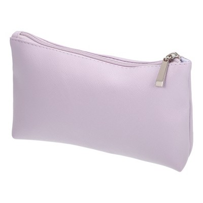 Unique Bargains PU Leather Travel Portable Makeup Bag 1 Pc