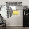 Annie Buffalo Black Check Ruffled Valance 16x72 - 2 of 4