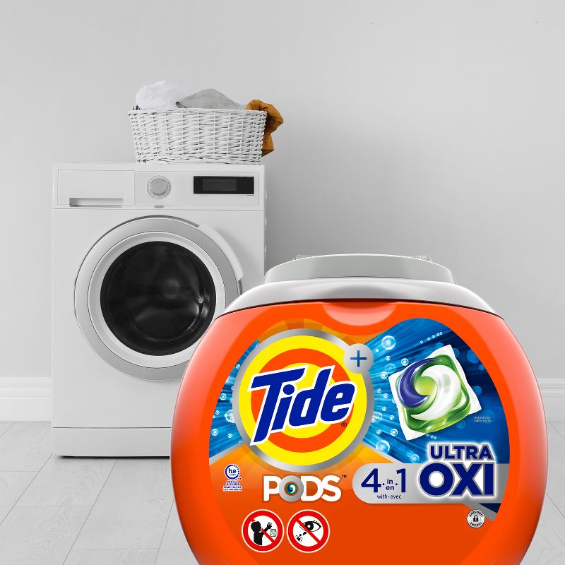 Tide Pods Ultra Oxi Laundry Detergent Pacs, 3 of 10