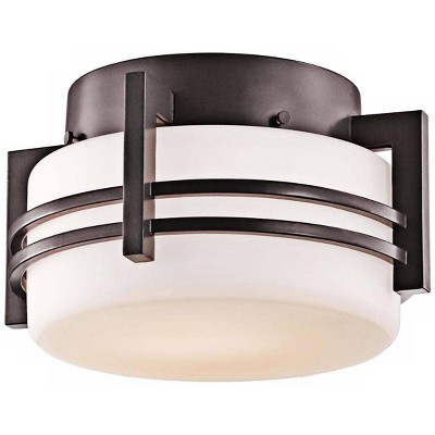 Kichler Pacific Edge 10 1/2" Bronze Ceiling Light