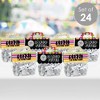Big Dot of Happiness 70's Disco DIY 1970s Disco Fever Party Clear Goodie Favor Bag Labels Candy Bags with Toppers Set of 24 - 2 of 4