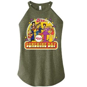 Women's - The Brady Bunch - The Brady Kids Graphic High Neck Tank - 1 of 2