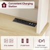 Farmhouse Bakers Rack with Power Outlets and Storage - 4 of 4