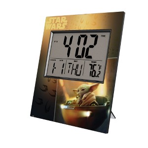 Star Wars Mandalorian Portrait Wall Clock - 1 of 3