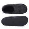 Mens Smile Face Slippers Retro Cozy Comfy Plush Warm Slip-on Slippers Winter Soft Fuzzy Indoor House Shoes with Memory Foam for Men - 2 of 4