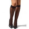 Memoi Women's 6 Pair Pack All Day Sheer Knee Highs - 2 of 4