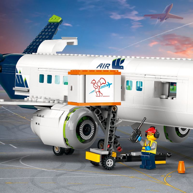 LEGO City Passenger Airplane STEM Building Toy 60367, 5 of 8