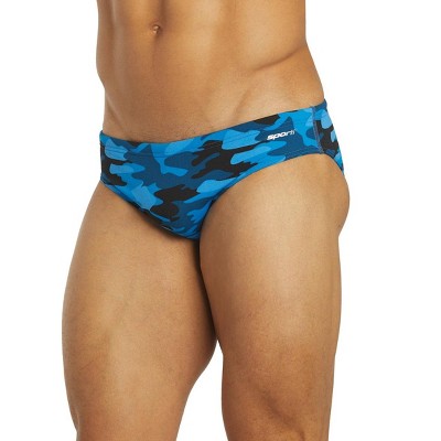 Sporti HydroLast Men's Camo Water Polo Brief — фото 7