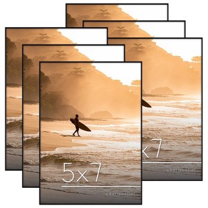 Americanflat Front Loading Picture Frame with shatter-resistant glass - Available in a variety of sizes - 1 of 4