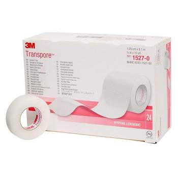 3M Transpore Tape 1 x 10 yd Box: 12