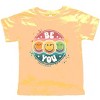 The Juniper Shop SmileyWorld Be You Rainbow Circle Toddler Short Sleeve Tee - 2 of 4