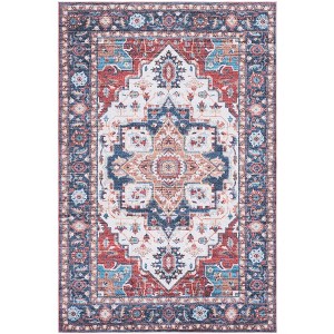 Martha Stewart Traditional MSRW113 Machine Washable Skid Resistant Power Loomed Indoor Rugs - 1 of 4