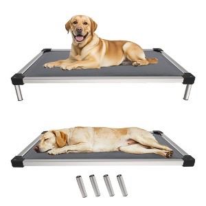 FXW TitanNest Chew-Proof Elevated Dog Bed, Raised Cot for Indoor/Outdoor/Camping Use, Durable & Washable Padded Pet Bed - 1 of 4