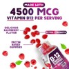 Vitamin B12 Gummies 4500mcg, High Absorption Vitamin B-12 Energy Gummy - 60 Gummies By Nature's Nutrition - 2 of 4