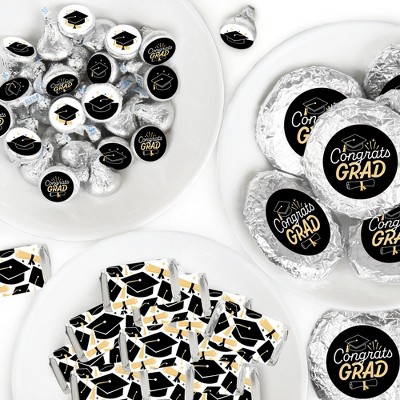 Big Dot of Happiness Hello College Graduation Party Candy Favor Sticker Kit - 304 Pieces