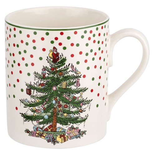 Spode Christmas Tree Polka Dot 16 Ounce Mug - 16 oz. - image 1 of 4