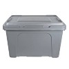 18gal Storage Tote Gray - Room Essentials™ : Target