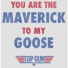 Women's Top Gun You Are the Maverick to My Goose Racerback Tank Top - 2 of 4