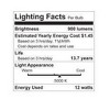 GE 2pk 75W Relax PAR30L LED Light Bulbs Daylight: Dimmable, 900 Lumens, 5000K, E26 Base, Suitable for Wet Locations - 3 of 4