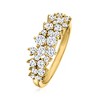 Ross-Simons 1.00 ct. t.w. Diamond Cluster Ring in 14kt Yellow Gold - 3 of 4