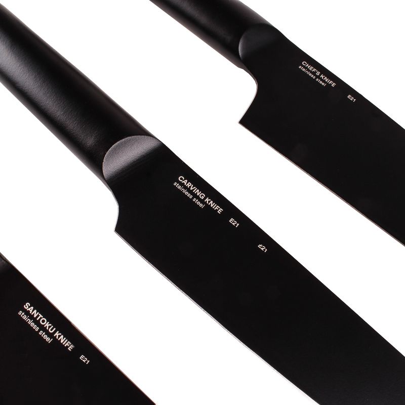 BergHOFF Ron 4Pc Knife Set Black, 4 knives, 2 of 8