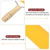 Unique Bargains Non-Stick Smooth Silicone Wood Handle Baking Rolling Pin 2 Pcs - 4 of 4