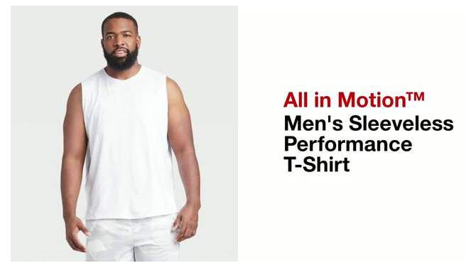 Men's Sleeveless Performance T-Shirt - All In Motion™, 2 of 4, play video