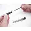 Zebra 4ct Ballpoint Pens 0.7mm F-301 Stainless Steel Black: Metal Pen, Contoured Grip, Durable Tip, Fade-Resistant Ink - 4 of 4