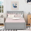 Whisen Modern Design Wooden Twin Size Platform Bed Frame with 2 Drawers/ Trundle - 3 of 4