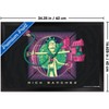 Trends International Rick And Morty: Season 8 - Rick Sanchez Framed Wall Poster Prints - 3 of 4