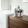 LunaLulinlk Natural Mesh Shower Storage Basket, Portable for Bathroom and Gym, Hanging Storage Basket, Quick Dry Toiletry Bag (8 Pockets | Gray) - 4 of 4