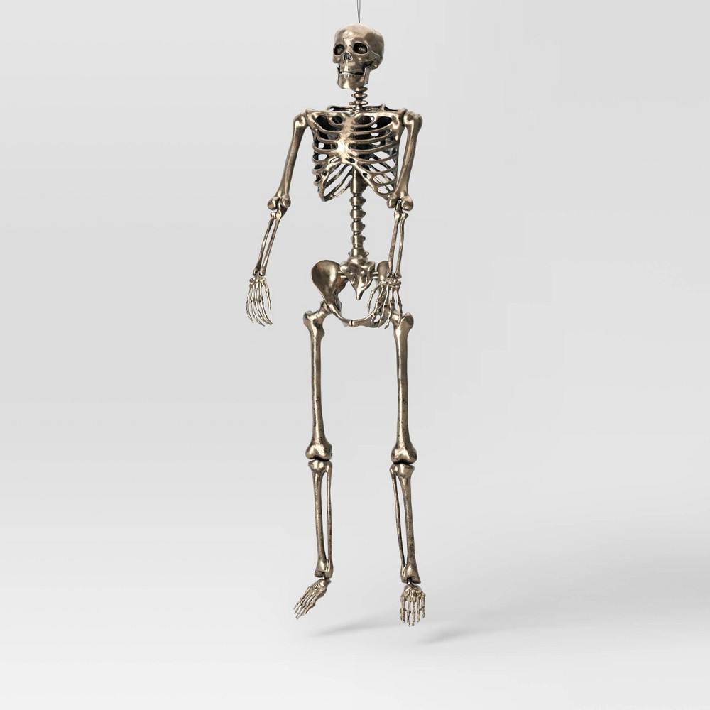 5' Halloween Skeleton Prop Champagne - Hyde & EEK! Boutique™