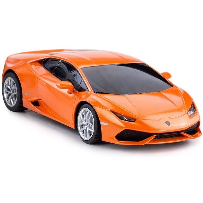Link Ready! Set! Go! 1:24 RC Lamborghini HURACÁN Toy Car Model Vehicle - Orange, 1 of 6