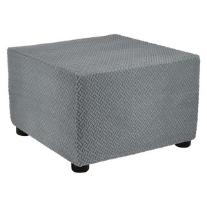 Unique Bargains Polyester Rectangular Stretchy Elastic Stool Cover Medium Fit Length 23"-27" - 1 of 4