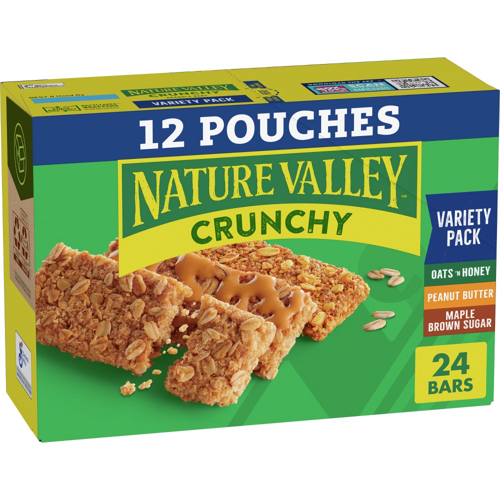 UPC 016000298606 product image for Nature Valley Crunchy Bars Variety Pack - 17.88oz/ 12ct | upcitemdb.com