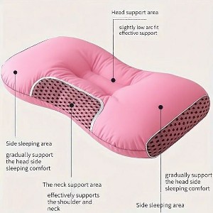 Aghana Digitals Butterfly-Shaped Slow-Rebound Memory Foam Cervical Pillow with Removable Breathable - 1 of 4