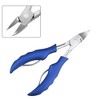 Unique Bargains Toe Nail Clippers Professional Nail Clipper Kit for Travel or Home Blue Stainless Steel - 3 of 4