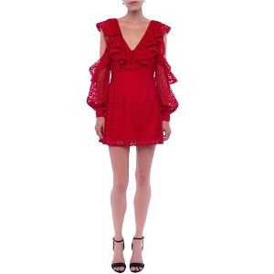 French Connection Womens Lace Cold Shoulder Dress - 1 of 1