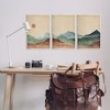 Stupell Industries Abstract Mountains Landscape Moon Wall Plaque Art - 2 of 4