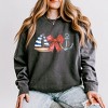 Simply Sage Market Women's Lightweight Garment Dyed Graphic Sweatshirt Coquette Ship Anchor - 2 of 4